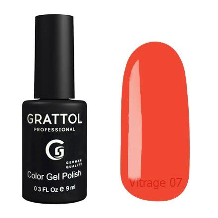 Гель-лак   GRATTOL  Vitrage №07 9ml